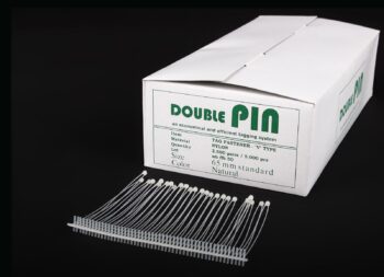 TagPIN Doppelfheftäden PP 65mm (standard)