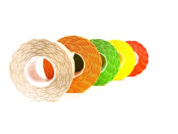 Preisetiketten 26x12mm Div. Farben (1 Karton)