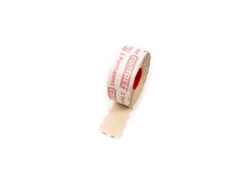Nachhaltige Graspapieretikette 26x12mm 1 Karton